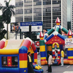 Brinquedos para parques, buffets e áreas de lazer